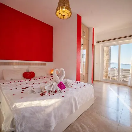 With 2 Private Pools And Backyard In Kas Kalkan