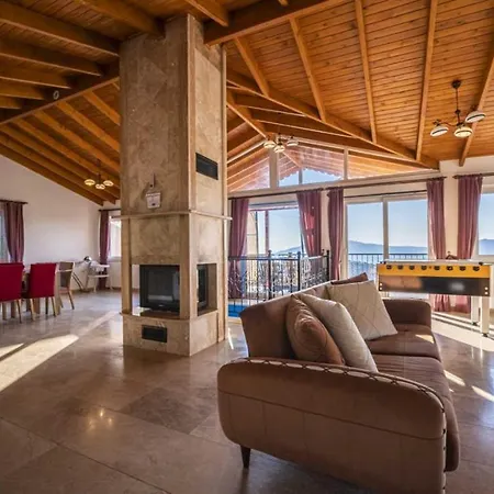 With 2 Private Pools And Backyard In Kas Villa