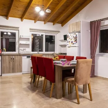 Villa With 2 Private Pools And Backyard In Kas