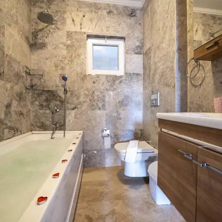 Villa With 2 Private Pools And Backyard In Kas