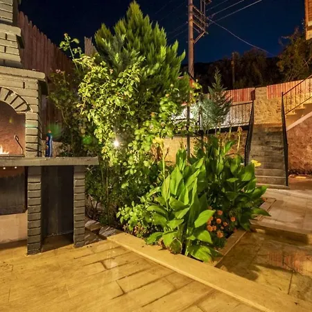 With 2 Private Pools And Backyard In Kas Villa Kalkan